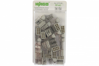 Клеммная колодка "WAGO" 2273- 248/50 с пастой